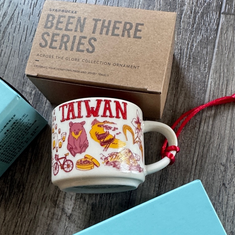 ✨ Starbucks Been There Series Ornament – Taiwan Edition ✨ RARE in US